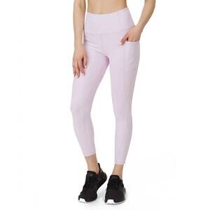 NEW X BY GOTTEX kelly ankle legging with pockets in purple